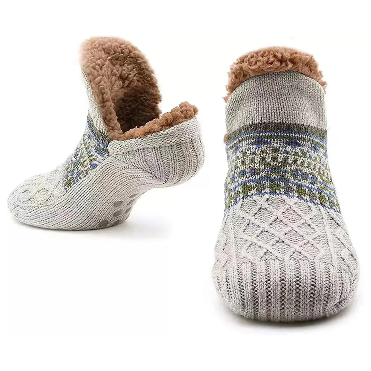 Non-Slip Socks – Warm Fleece Winter Floor Socks