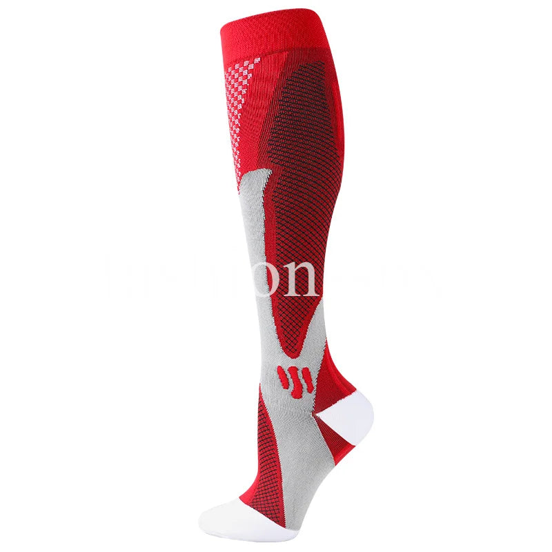 Compression Socks, Men's Athletic Crew Socks for Sports