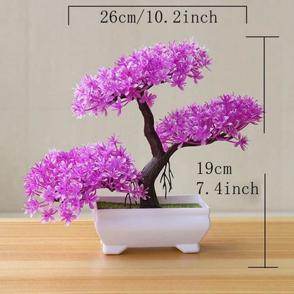 Artificial Bonsai Plant – Decorative Fake Tree for Home & Office