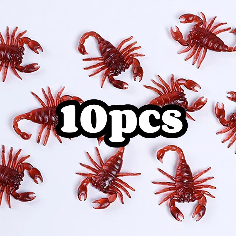 Fake Cockroach Toy 50PCS Realistic Halloween Prank Bugs