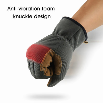 Work Gloves Touchscreen Anti-Slip Utility Gloves for Men and Women