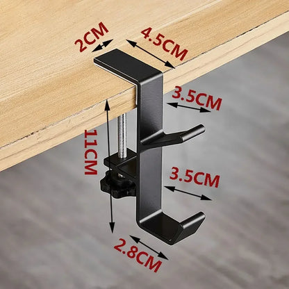 Portable Bag Hook Aluminum Alloy Table Hanging Holder