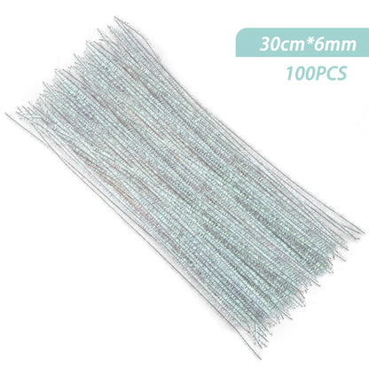 100PCS Chenille Stems for Kids DIY Crafts and Creative Projects