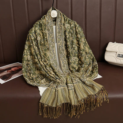 Women's Winter Scarf, Soft Pashmina Shawl Wrap
