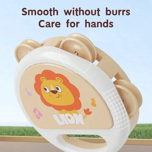 Baby Tambourine for Kids – Animal Percussion Musical Toy
