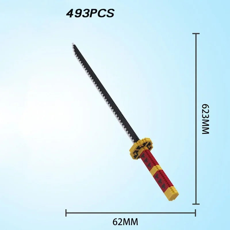 Sword Building Block Set – Katana Model Construction Toy