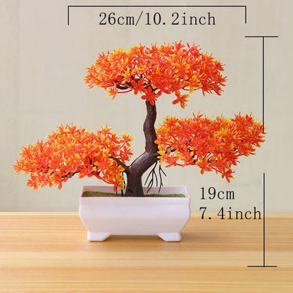Artificial Bonsai Plant – Decorative Fake Tree for Home & Office
