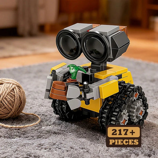217-Piece Building Blocks Set, DIY Robot Model