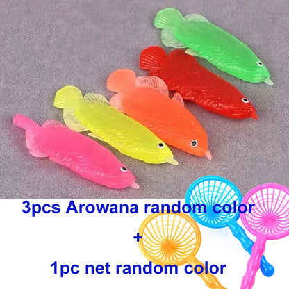 10PCS Goldfish Bath Toys – Floating Fish Water Play Set for Kids