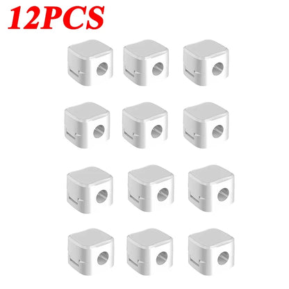 Magnetic Cable Clips Adhesive Cable Organizer for Desk and Home