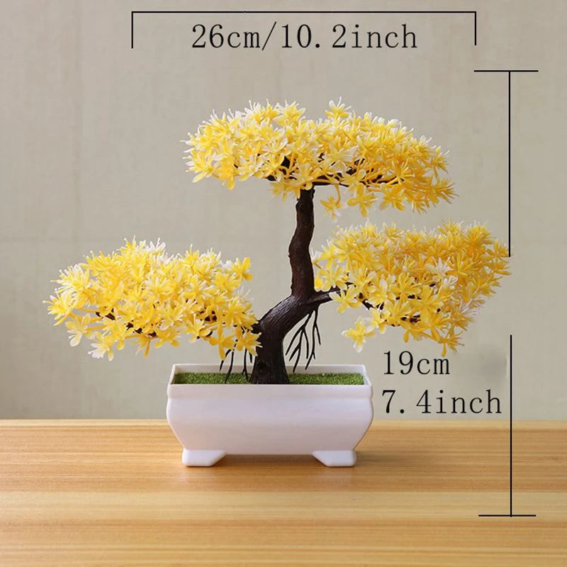Artificial Bonsai Plant – Decorative Fake Tree for Home & Office