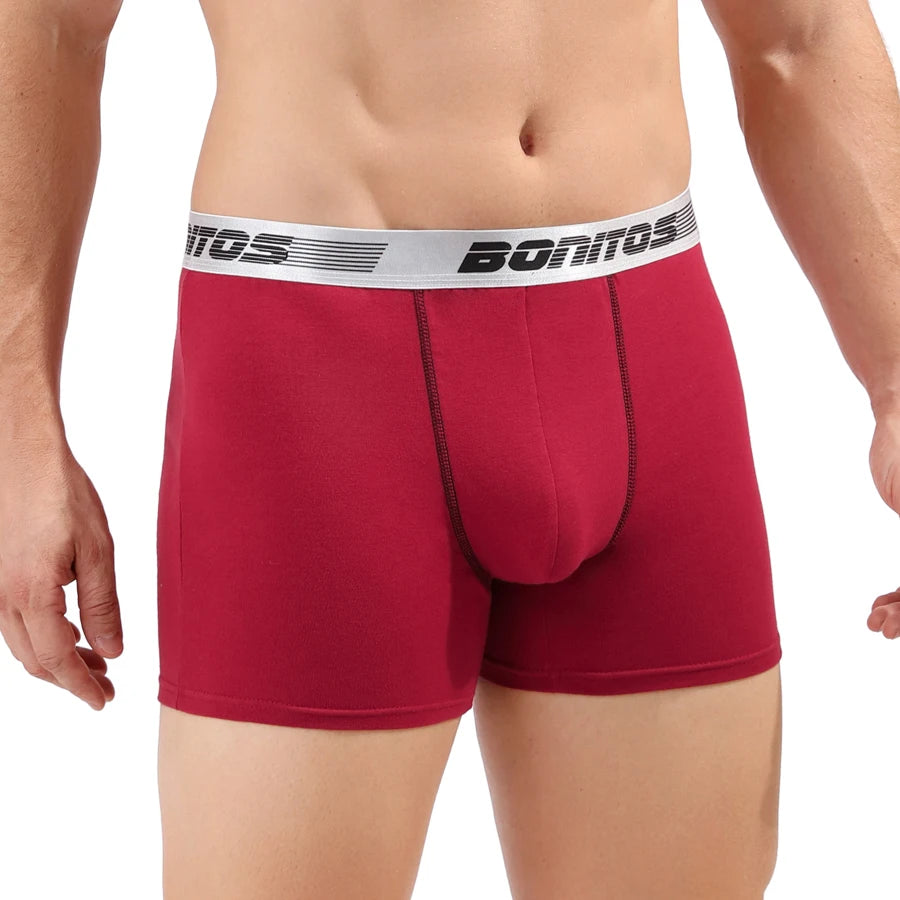 Men's Cotton Boxer Shorts Stretch Underwear Printed Design