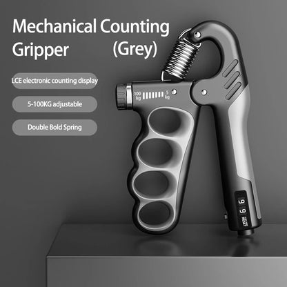 Grip Strength Trainer Adjustable Hand Grip Strengthener 5–100kg