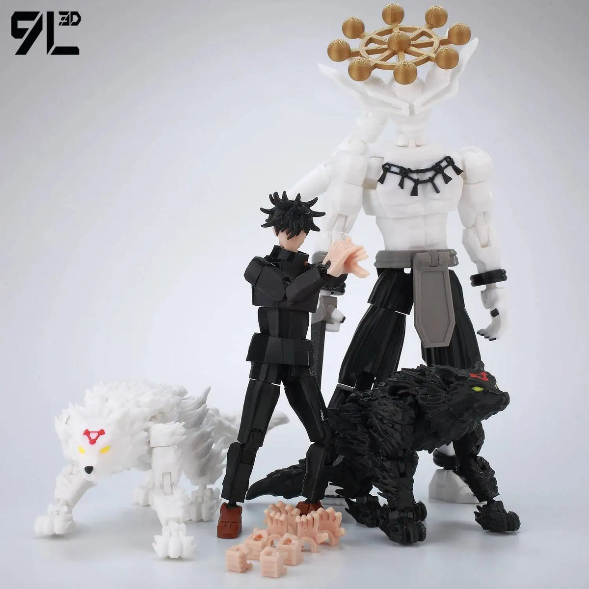Poseable Action Figure 14cm 3D Printed Collectible Model