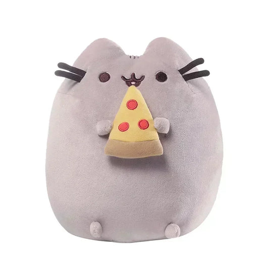 Cute Cat Plush Toy – Soft Stuffed Animal for Room Decor