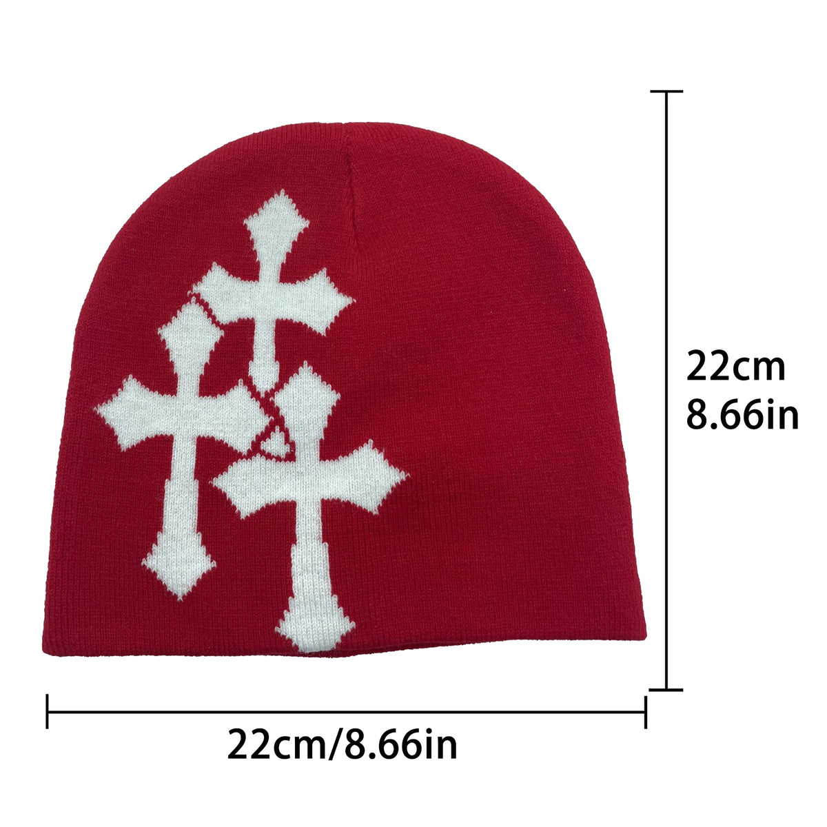 Unisex Beanie Knitted Warm Winter Hat Street Style