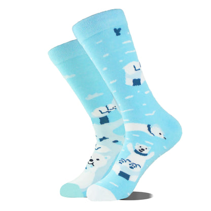Men's Funny Socks, Novelty Cotton Crew Socks, Crazy Designs