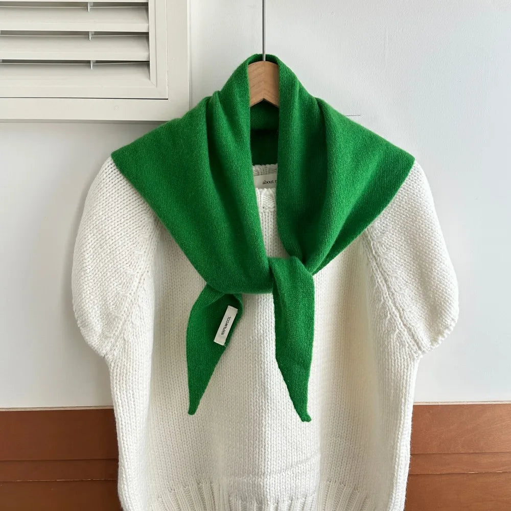 Scarf for Women – 100% Wool Warm Knit Winter Shawl