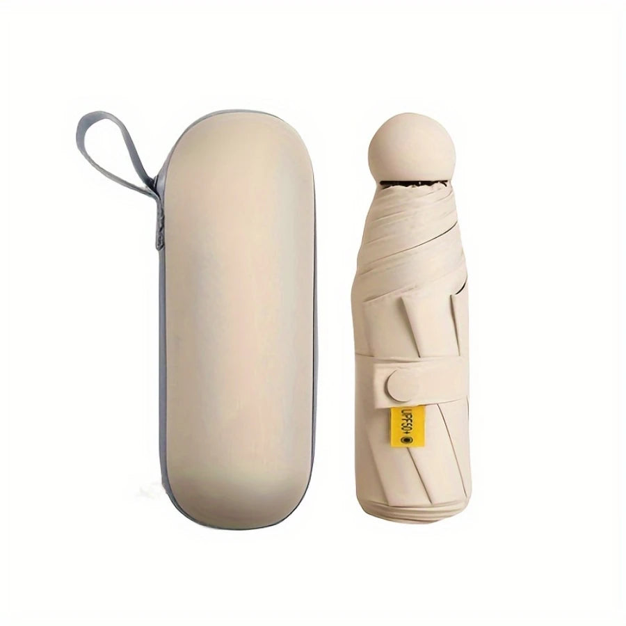 Mini UV Umbrella – Compact Folding Sun & Rain Protection