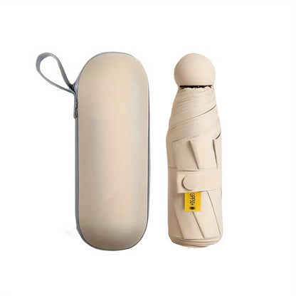Mini UV Umbrella – Compact Folding Sun & Rain Protection