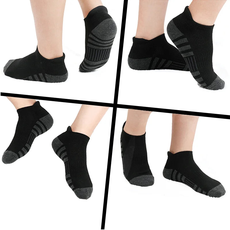 Athletic Ankle Socks – Cushioned Breathable Running Sports Socks