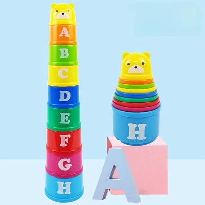 Kids Speed Stacking Game – Educational Cup Stacking Puzzle Toy