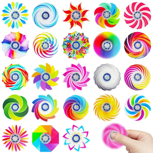 24PCS Mini Fidget Spinners Sensory Toys for Kids & Party Favors