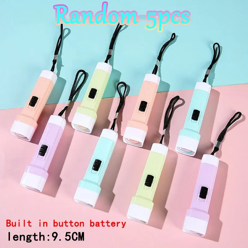Mini LED Flashlight Party Favors 5-100 Pcs for Events