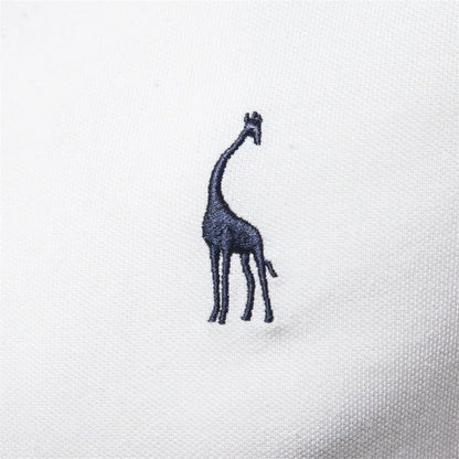 Men's Polo Shirts Cotton Short Sleeve Casual Polo Shirt