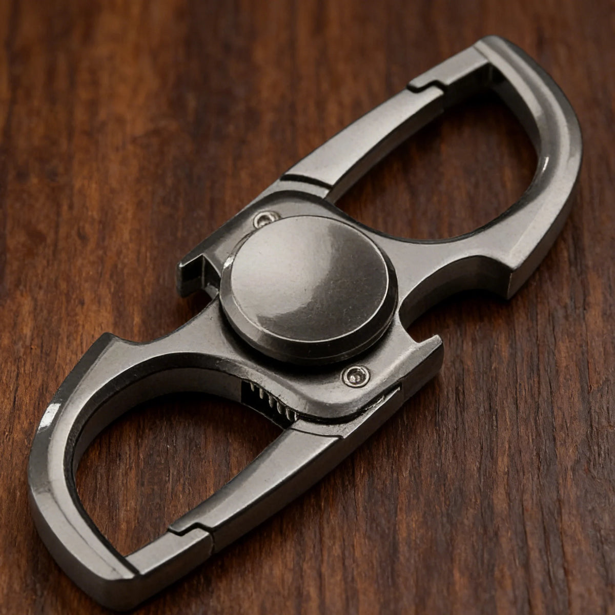 Fidget Spinner Metal Fingertip Toy with Keychain and Bottle Opener