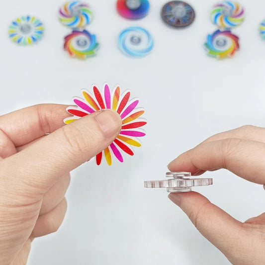 24PCS Mini Fidget Spinners Sensory Toys for Kids & Party Favors