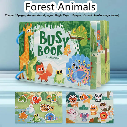 Busy Book for Kids – Interactive Learning Activity Book
