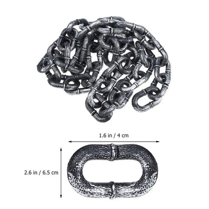 Halloween Chain Decoration, 1M Plastic Barrier Prop