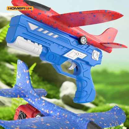 Foam Glider Plane Toy for Kids Outdoor Flying No Battery