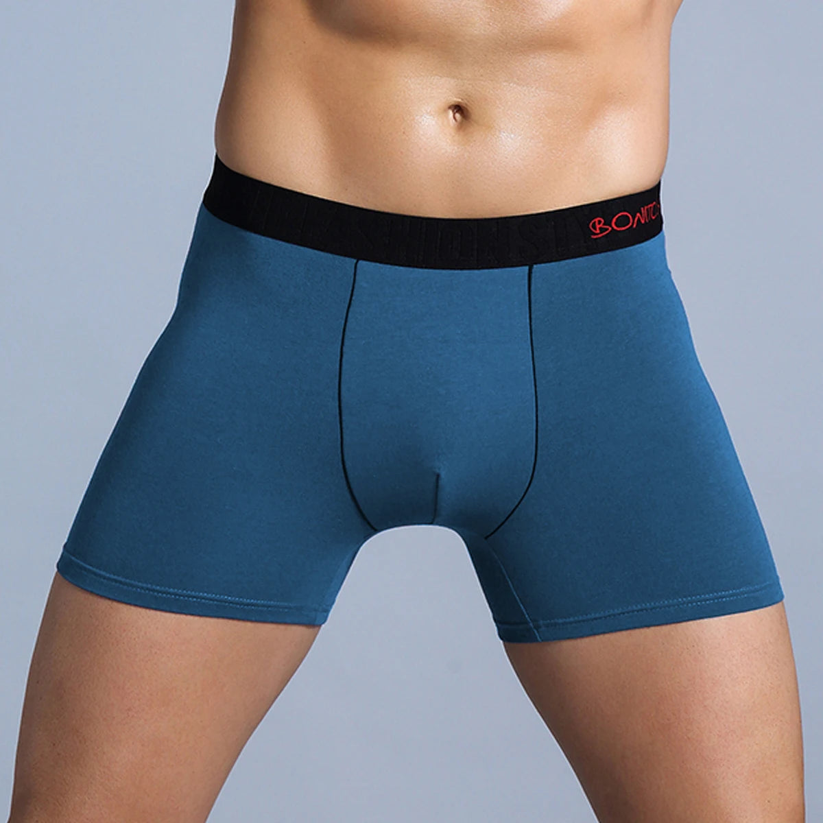 Men's Cotton Boxer Shorts Stretch Underwear Printed Design