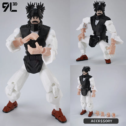 Poseable Action Figure 14cm 3D Printed Collectible Model