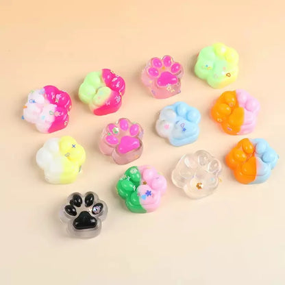 Cat Claw Fidget Toys Set of 10 Mini Squishy Party Favors