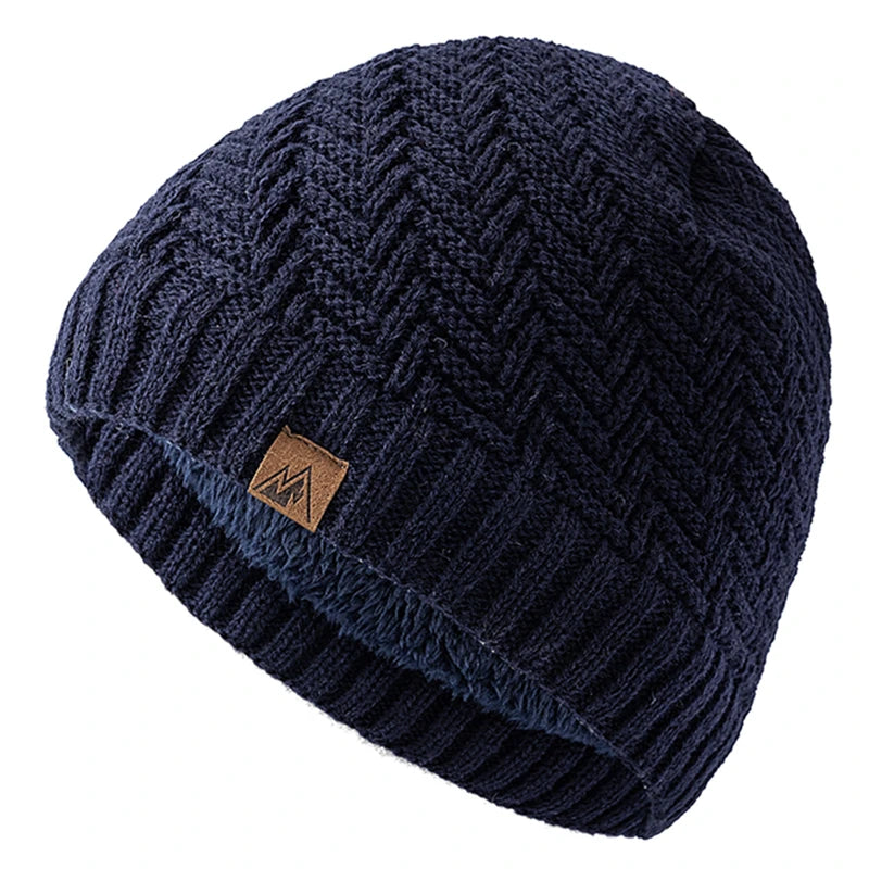 Winter Beanie, Warm Knitted Hat for Men and Women
