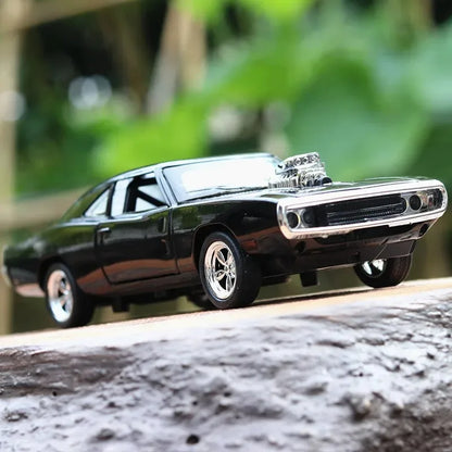 1:32 Diecast Car Model – Pull-Back Sports Car with Lights & Sound