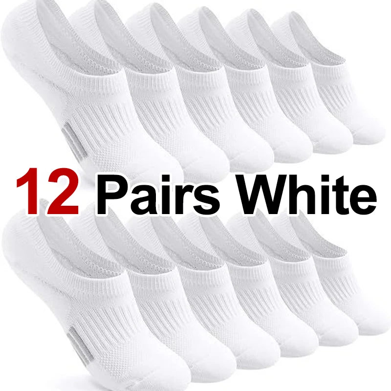 Women’s Ankle Socks Breathable Mesh No-Show Lightweight