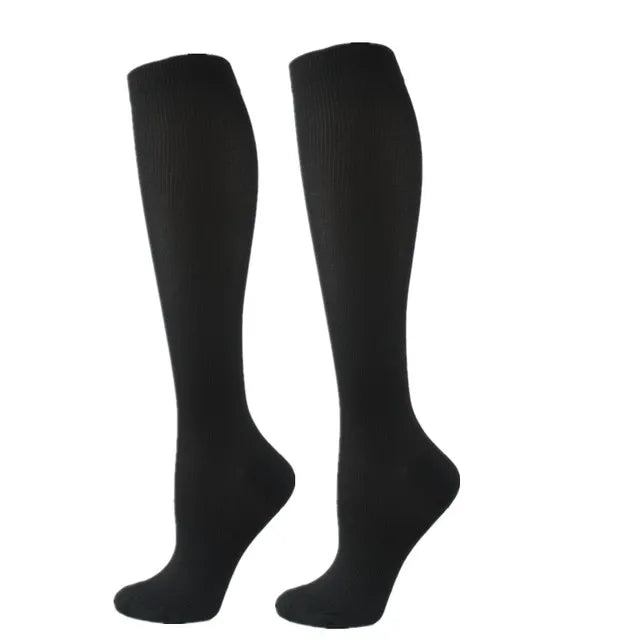 Compression Socks, Men's Athletic Crew Socks for Sports