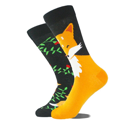 Funny Men's Socks Cotton Novelty Crew Socks Unisex