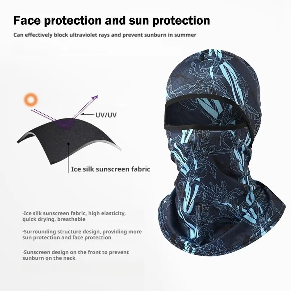 Sun Protection Balaclava UV Cycling Full Face Mask for Summer