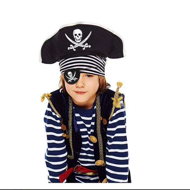 Pirate Eye Patch 12PCS Felt Halloween Costume Accessories