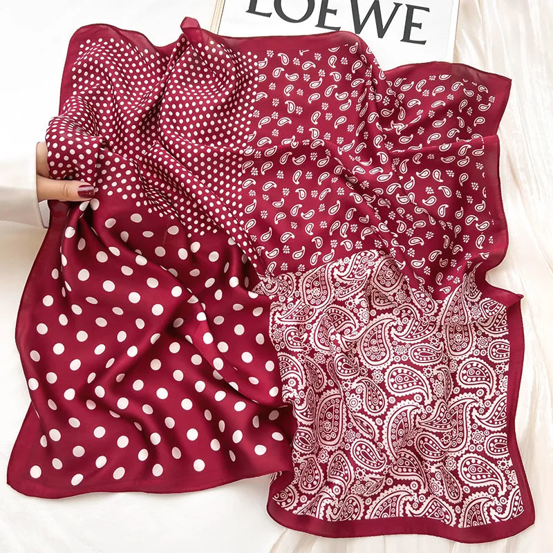 Women’s Square Scarf – Printed Head & Neck Fashion Accessory