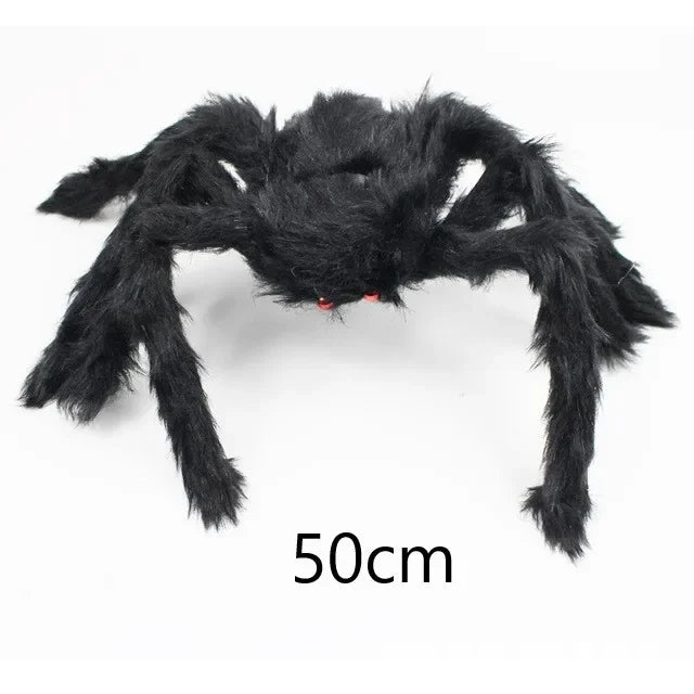 Halloween Spider Decoration – Giant Plush Spider Prop