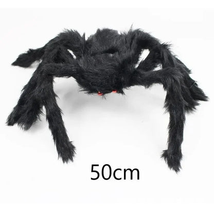 Halloween Spider Decoration – Giant Plush Spider Prop