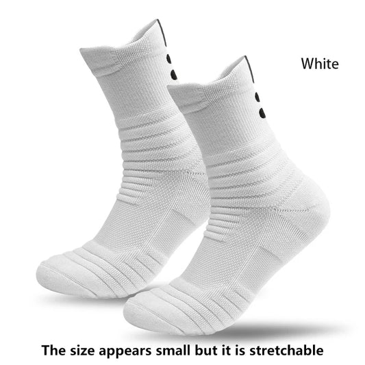 Men's Sports Socks Basketball Running Sweat Absorbing Knit Socks