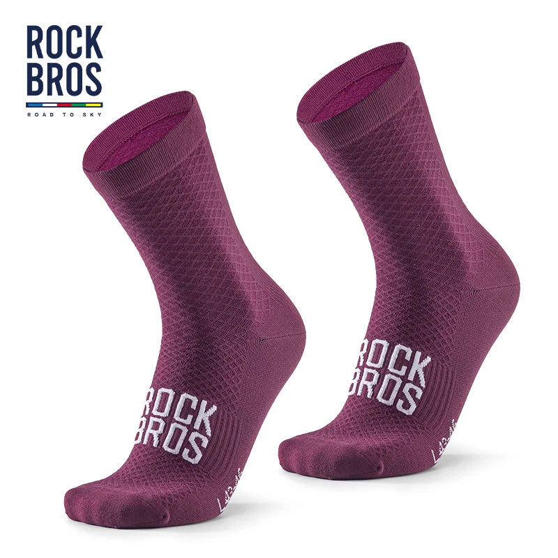 Men's Cycling Socks Knee-High Breathable Stretch Sports Socks