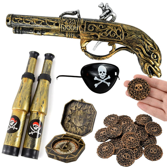 Pirate Party Decorations Captain Hat Costume Props for Kids